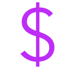dollar sign icon